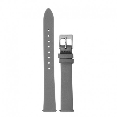 Bracelet Oui & Me pour Ø38mm cuir gris foncé-SV