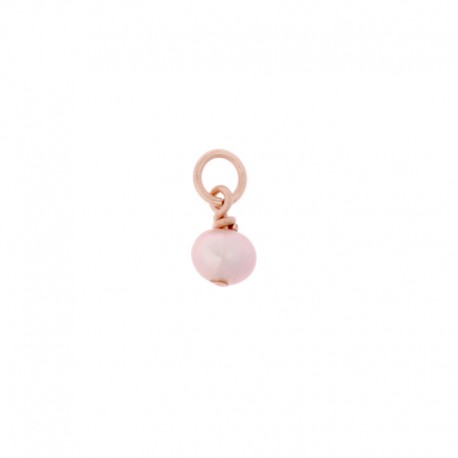 Pampille Oui & Me ref MC040014, perle rose clair, Taille 3mm 